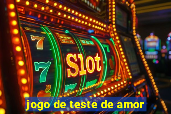 jogo de teste de amor