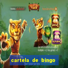 cartela de bingo ate 50 para imprimir