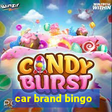 car brand bingo