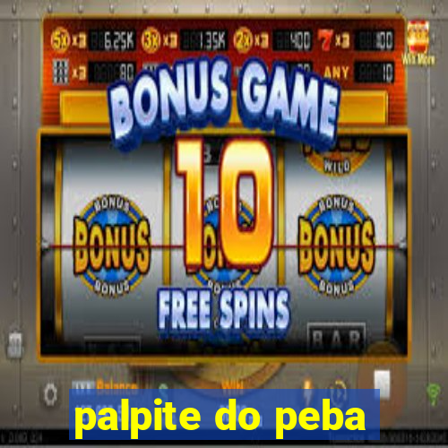 palpite do peba