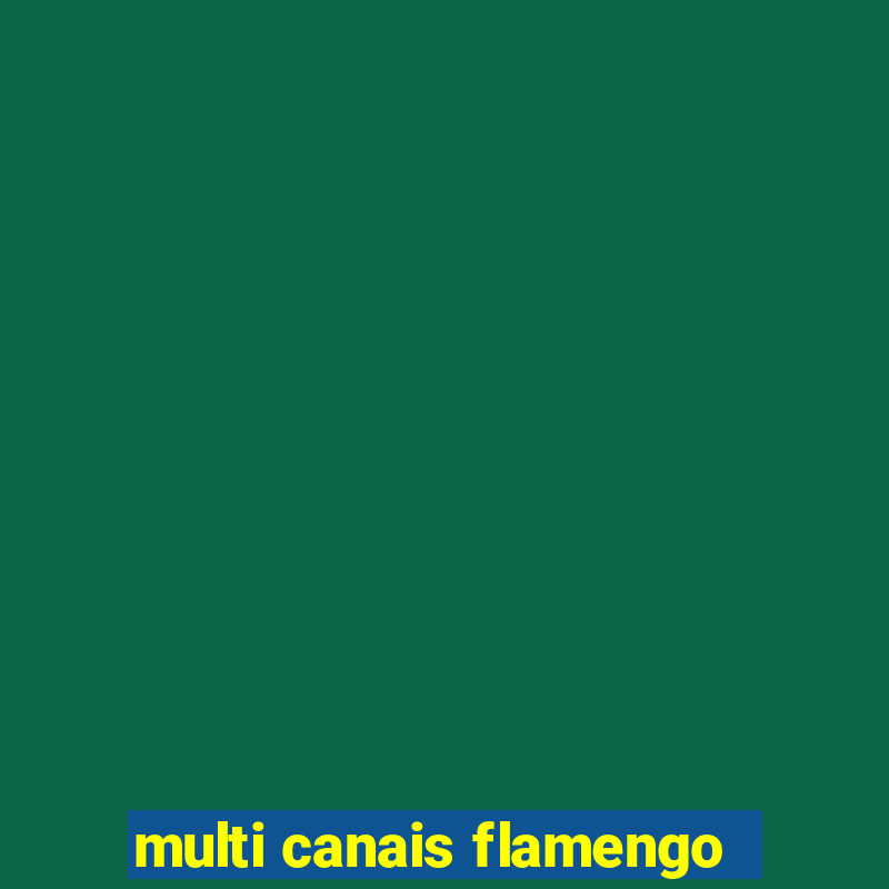 multi canais flamengo