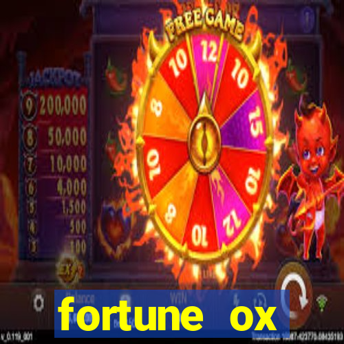 fortune ox horários pagantes