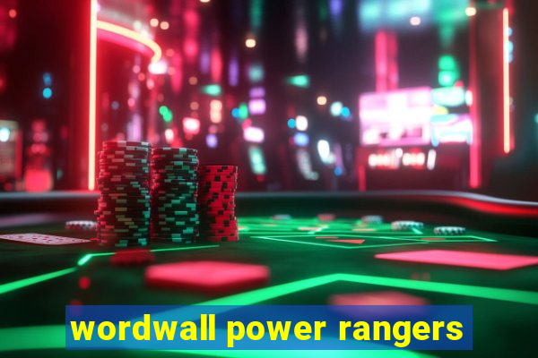 wordwall power rangers