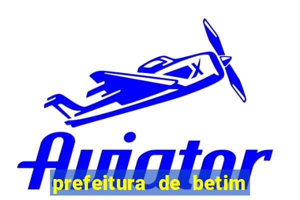 prefeitura de betim - contracheque