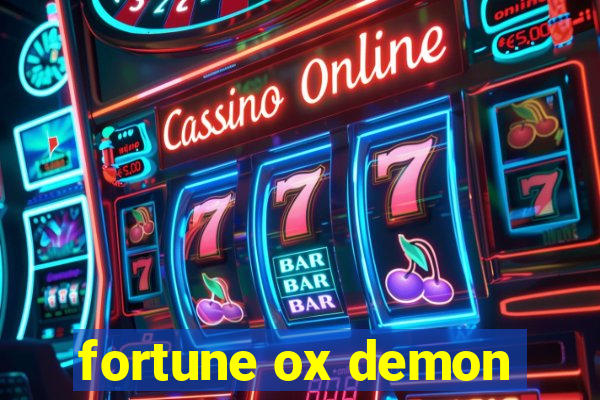 fortune ox demon