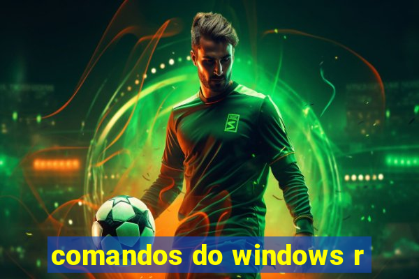 comandos do windows r