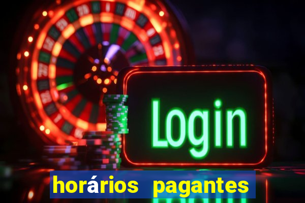 horários pagantes fortune tiger madrugada