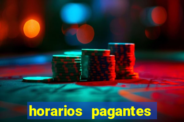 horarios pagantes fortune tiger madrugada