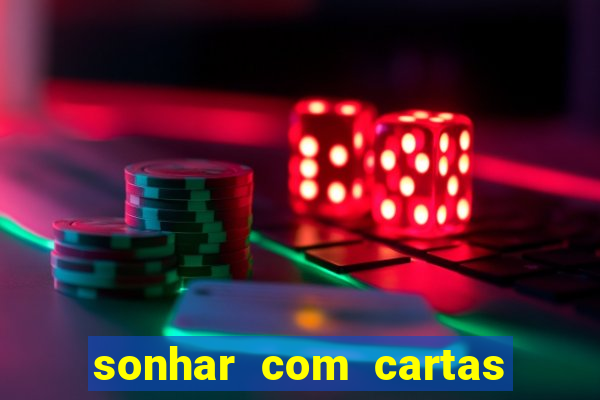 sonhar com cartas de baralho no chao