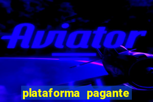 plataforma pagante fortune tiger