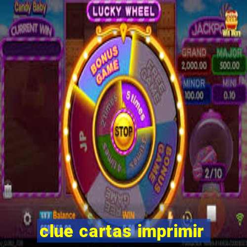 clue cartas imprimir