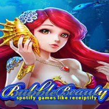 spotify games like receiptify