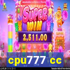 cpu777 cc