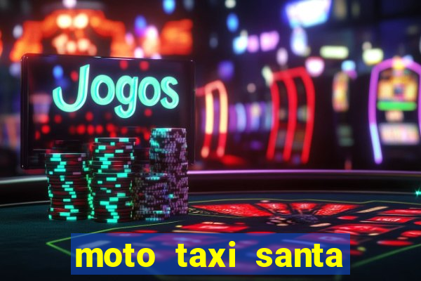 moto taxi santa cruz de minas